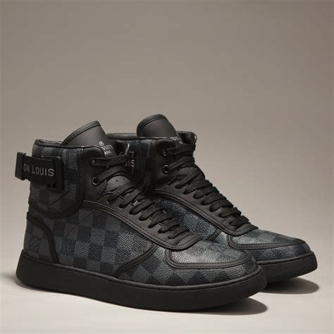 louis vuitton high tops black